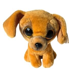 Ty Zuzu Beanie Boo Dachshund Dog 6" NWT Puppy Plush Pets VelveTy Stuffed Animal